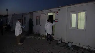 Malatya'da konteyner kentte acı haber