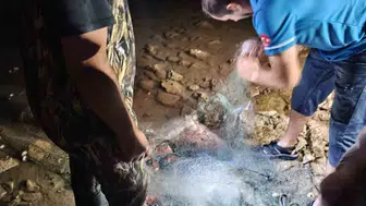Didim sahillerinde kaçak avcılık operasyonu