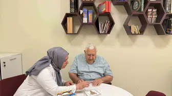 Sokakta kaybolan Mehmet amca yeni hayatını merkezde buldu