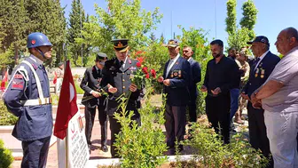Adıyaman'da jandarma teşkilatının 187’nci yılı şehitlikte anıldı