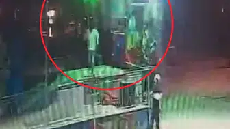 Amasya'da lunapark kazası güvenlik kameralarına yansıdı