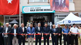 Vezirköprü'de kursiyerlerin bir yıllık emeği görücüye çıktı