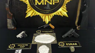 Malatya sokaklarında zehir tacirlerine ağır darbe