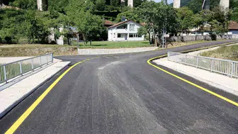 Düzce Kaynaşlı’da köy yolları artık daha güvenli