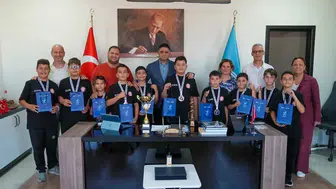 Aliağalı miniklerden Türkiye üçüncülüğü geldi