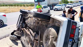 Gaziantep'te feci kaza 8 aylık bebek hayatını kaybetti