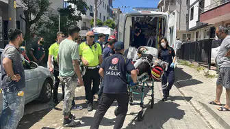 Darıca’da bir evde çıkan yangın anne ve iki çocuğunu hastanelik etti