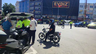 Edirne'de kask takmayan sürücüye iki günde ağır fatura