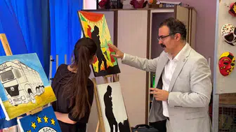 Aydınlı öğrencilerden yıl sonu sanat şöleni