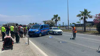 Alanya'da motosiklet kazası 22 yaşındaki sürücüyü hayattan kopardı