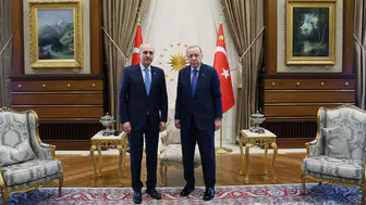 Erdoğan ve Kurtulmuş gündemi konuşmak için bir araya geldi
