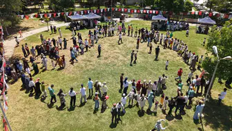 Kahramanmaraşlı özel çocuklar baharı doyasıya kutladı