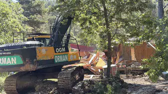 Osmaniye Olukbaşı Yaylası'nda kaçak yapı operasyonu başladı