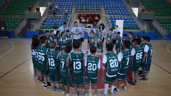 Keşanlı çocuklar basketbolla buluştu