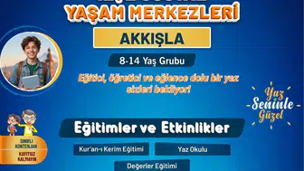 Kayseri'de çocukların yaz tatili planı KAYMEK ile netleşti
