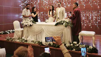 Mersinli çiftler 06.06.2026 tarihini unutmamak için nikah masasına koştu