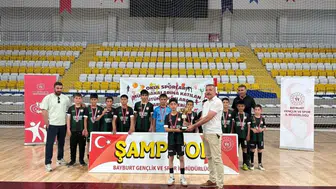 Bayburt futsalda şampiyon belli oldu