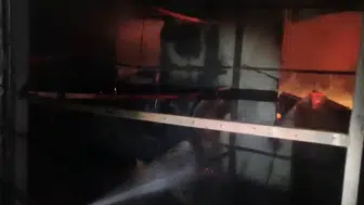 Batman'da at çiftliğinde yangın dehşeti