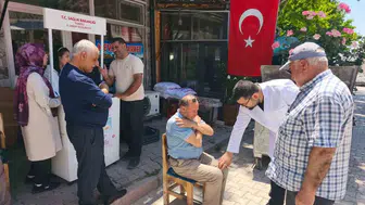 Çemişgezek meydanında hareket testi dönemi