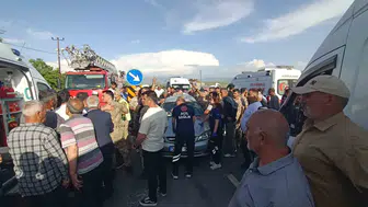 Van Muradiye yolunda iki araç çarpıştı
