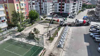 Bolu’da çocuk parkları yaza hazırlanıyor