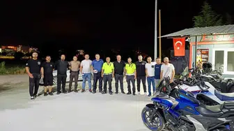 Osmaneli polisi motosikletçileri uyardı