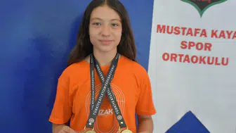 İzmirli Elif engel tanımıyor İki altın madalyayla zirveye yerleşti