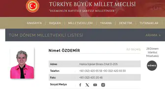 Nimet Özdemir CHP’den ayrılıp bağımsız vekil oldu