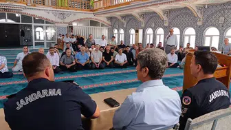 Anamur'da güvenlik için cami kürsüleri devrede