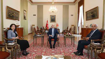 Numan Kurtulmuş ve DEM Parti heyeti arasında kritik zirve