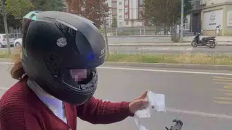 Ehliyeti yetersiz olan motosiklet sürücüsüne ağır fatura