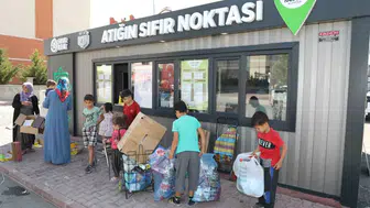 Konya’da atıklar puana dönüşüyor 11 milyon liralık kazanç