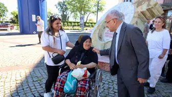 Ordu’da engelli vatandaşlar şehri keşfediyor