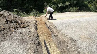 Sazköy’de su baskınlarına karşı altyapı önlemi alındı