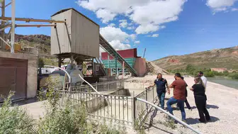 Bayburt beton tesislerini çevre kuralları için mercek altına aldı
