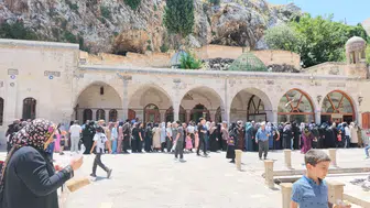Şanlıurfalı öğrenciler LGS sınavı öncesi rotayı Balıklıgöl’e çevirdi