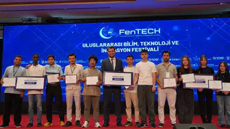 Denizlili gençler İstanbul’daki teknoloji festivaline damga vurdu