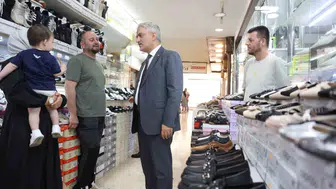 Düzce Valisi Makas esnafın kapısını çaldı