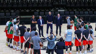 A Milli Basketbol Takımı kritik maçlar öncesi tempoyu artırdı
