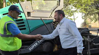 Balıkesir Küçük Sanayi Sitesi’nde yılların çilesi asfaltla bitti