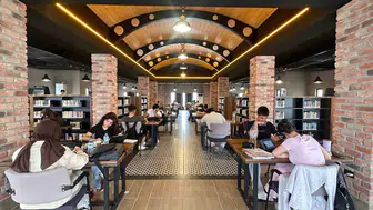 Başiskeleli gençler sınav hazırlığını Kitaphane’de yapıyor