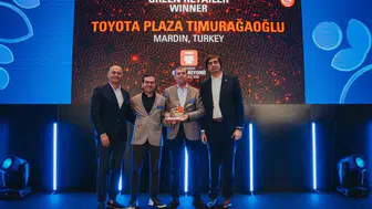 Mardinli Toyota bayisi Avrupa’dan iki prestijli ödülle döndü