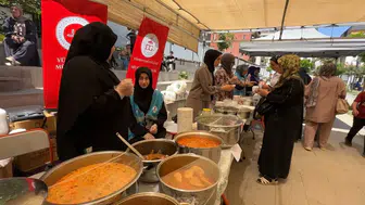 Yüksekova’da 47 hafız için gönüllüler mutfağa girdi