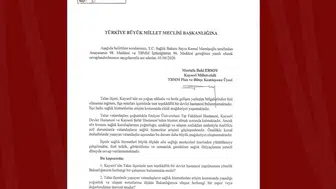 Kayseri Talas'ın hastane bekleyişi meclise taşındı