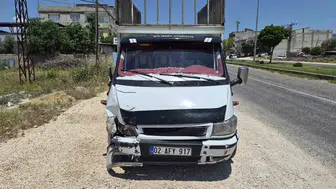 Yavuzeli yolunda motosiklet kazası