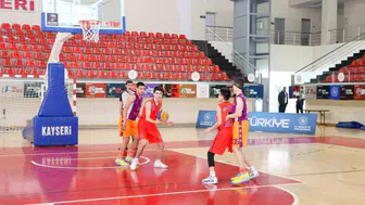 Geleceğin yıldızları Kayseri basketbol seçmelerinde sahneye çıkıyor