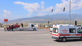 Kahramanmaraş Batı Çevre Yolu bugün iki kazaya sahne oldu