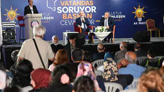 Isparta’da belediye yönetimi mahalleliyle yüz yüze görüşüyor