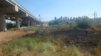 Susurluk otoyolunda dumanlar korkuttu