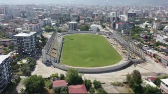 Osmaniye'nin 7 Ocak Stadyumu ayağa kalkıyor